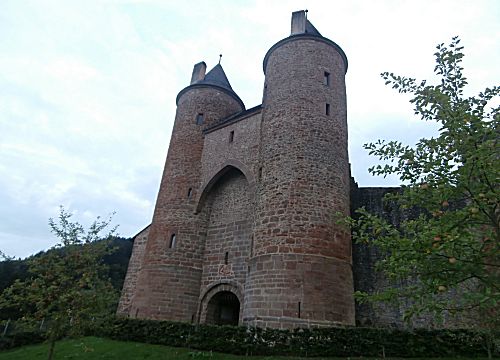 Het kasteel van de voorkant