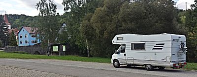 camperplek in Tauberzell