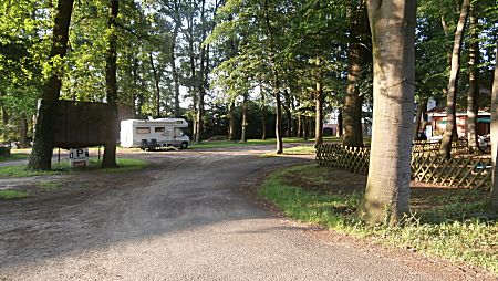 De camperplaats in Eystrup