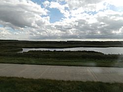 Uitzicht op het IJsselmeer