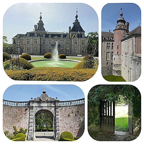 kasteel met een grote tuin