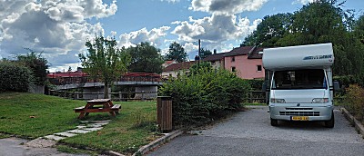 camperplek in Docelles
