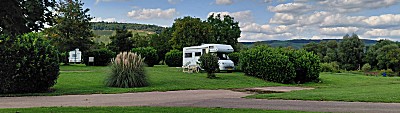 camperplaats An den Pappeln in Ensch